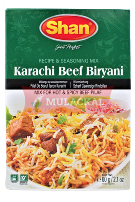 SHAN Karachi Beef Biryani Mix 60g