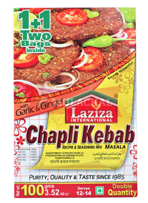 LAZIZA Chapli Kebab Masala 100g