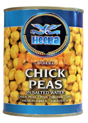 Heera Chickpeas cooked Tin 800g