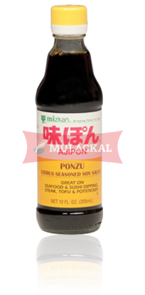 MIZKAN Ajipon Ponzu Lemon Seasoned Soy Sauce 355ml