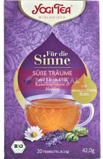 YOGI TEA Für die Sinne - Süße Träume Bio 42g