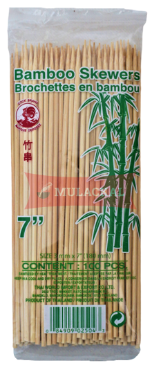 Bamboo Skewers 6 100g