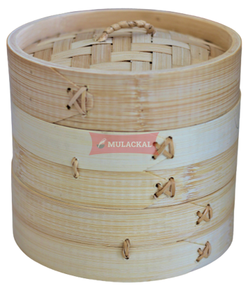 Bamboo Steamer 15cm (1 Cover + 2 base) 