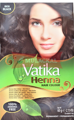 VATIKA Henna Rich Black 60g