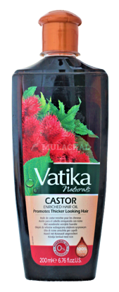 DABUR Vatika Castor Enriched Hair Oil 200ml