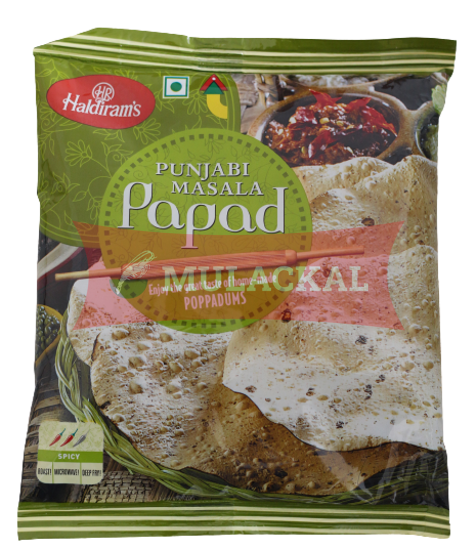 HALDIRAM Punjabi Papad (Spicy) 200g