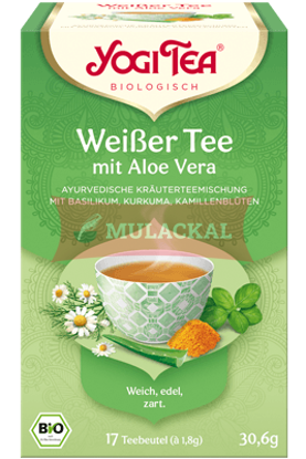 YOGI TEA Weißer Tee mit Aloe Vera Bio 30.6g
