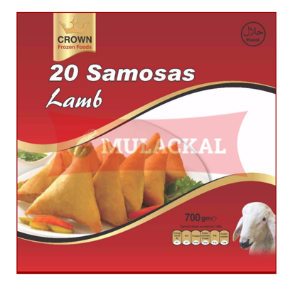 CROWN Lamb Samosa 20Pcs 700g