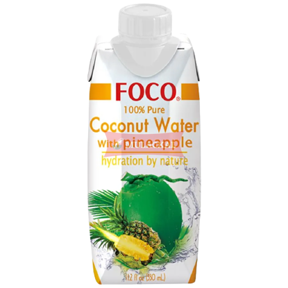 Picture of FOCO Coconut Water with Pineapple 12x330ml