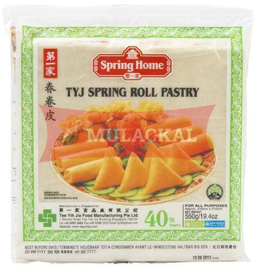 SPRING HOME Springrollsheet 40 sheet 550g