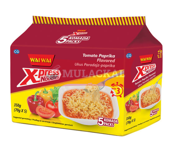 WAI WAI Xpress Tomato Paprika Flavour Instant Noodle 70g