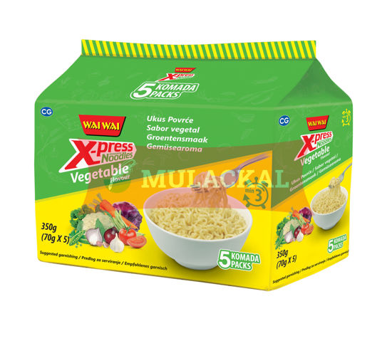 WAI WAI Xpress Vegetable Flavour Instant Noodle 70g