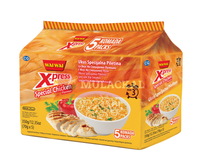 WAI WAI Xpress Special Chicken Flavour Instant Noodle 70g