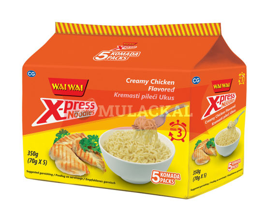 WAI WAI Xpress Chicken Creamy Flavour Instant Noodle 70g