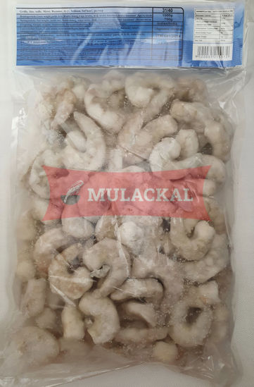 MULACKAL White Tiger Shrimps PD 31/40 1kg