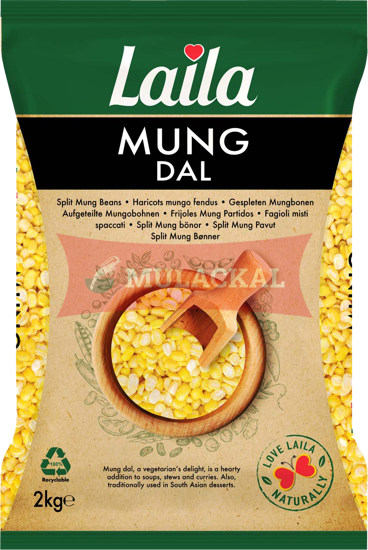 LAILA Moong-Dal 2kg