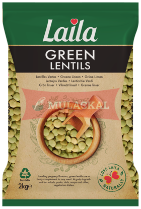 Laila Green Lentils 2kg