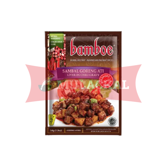 BAMBOE Sambal Goreng Ati  12x54g