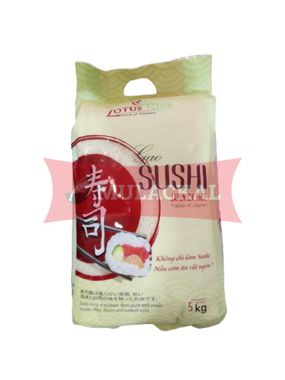 LOTUS RICE Sushi Rice 5Kg