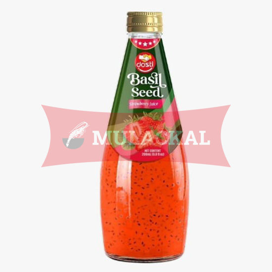 Basil Seed Drink Strawberry