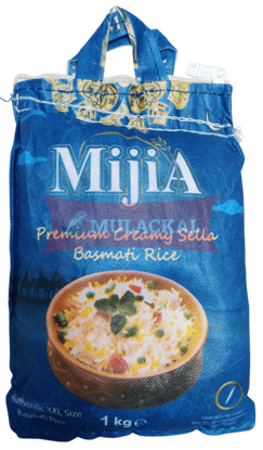 MIJIA Creamy Sella Basmati Rice 20x1kg