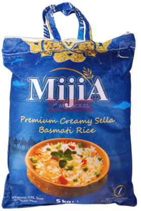 MIJIA Creamy Sella Basmati Rice 4x5kg