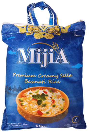 MIJIA Creamy Sella Basmati Rice 4x5kg
