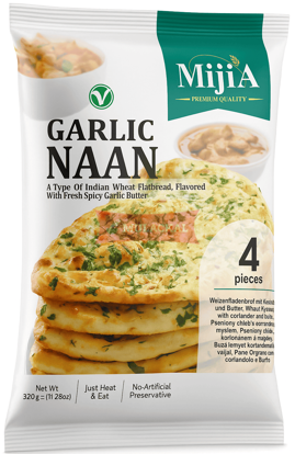 MIJIA Garlic Naan 320g