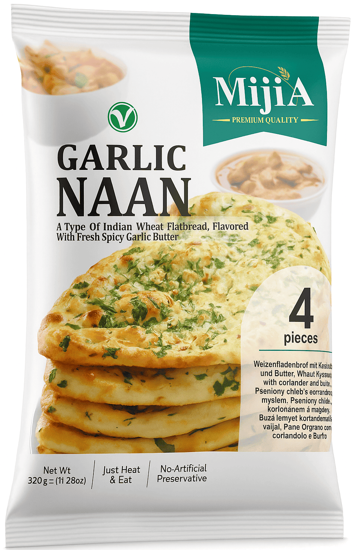 MIJIA Garlic Naan 320g