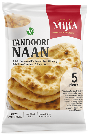 MIJIA Tandoori Naan 400g